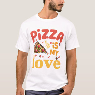 Lustiges Pizza-Liebhaber T-Shirt Pizza Ist Meine L