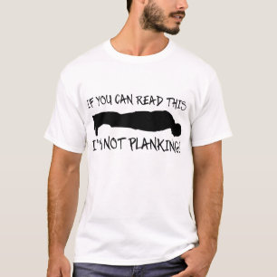Lustiges Planking-Shirt T-Shirt