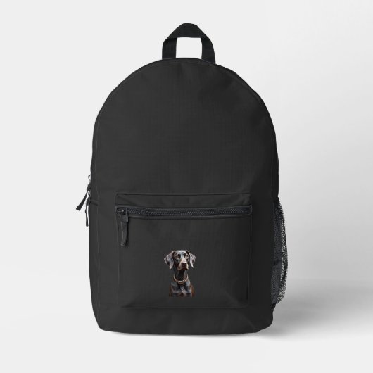Lustiges Pointer-Shirt Pointer-Mutter-Vater-Hunde- Bedruckter Rucksack (Vorderseite)