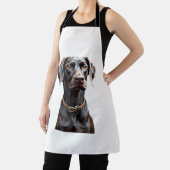 Lustiges Pointer-Shirt Pointer-Mutter-Vater-Hunde- Schürze (InSitu)