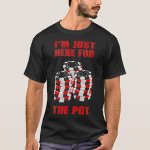 Lustiges Poker-Geschenk Männer Frauen Cool Ich bin T-Shirt