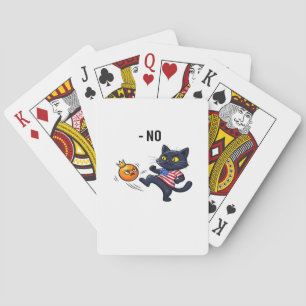 Lustiges politisches Meme ohne Katzen-Design Spielkarten