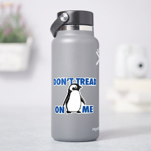 Lustiges politisches Meme-Pinguin-Zoll Aufkleber