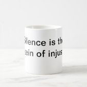 lustiges politisches Zitat Kaffeetasse (Mittel)