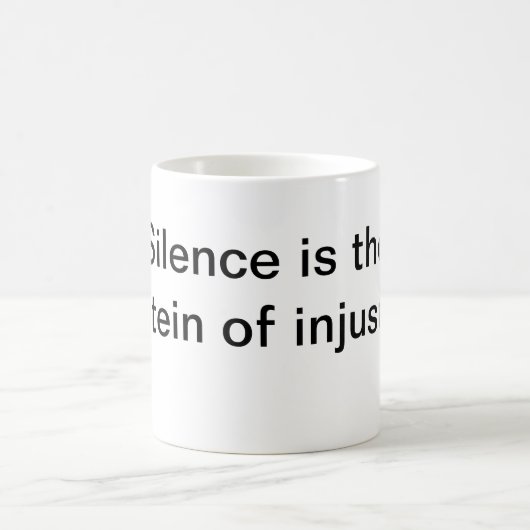 lustiges politisches Zitat Kaffeetasse (Mittel)