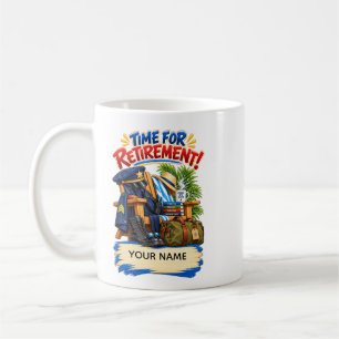 Lustiges Polizeiruhestands-Geschenk Kaffeetasse