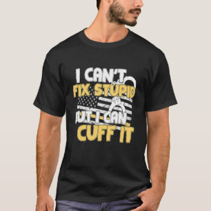Lustiges Polizistengeschenk - Handschellen Polizei T-Shirt