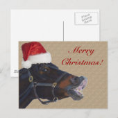 Lustiges Pony-frohe Weihnachten (Vorne/Hinten)