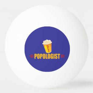 Lustiges Popcorn Tischtennisball
