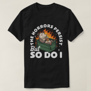 Lustiges Possum-Horrors Besteht Possum-Kaffee-Lieb T-Shirt