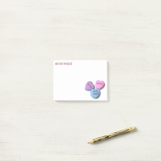 Lustiges Post-it Klebezettel (Auf Schreibtisch)