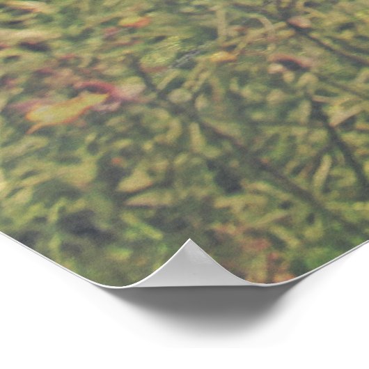 lustiges Poster BEHALTEN CALM (Ecke)