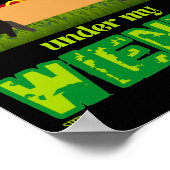lustiges Poster "MY DACKEL" (Ecke)