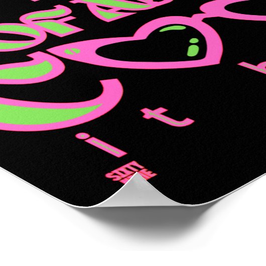 lustiges Poster "SOFAKING COOL 2" (Ecke)