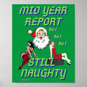 lustiges Poster "STILL NAUGHTY 2"