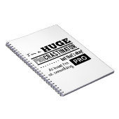 Lustiges Procrastinator-Zitat Notizblock (Rechte Seite)