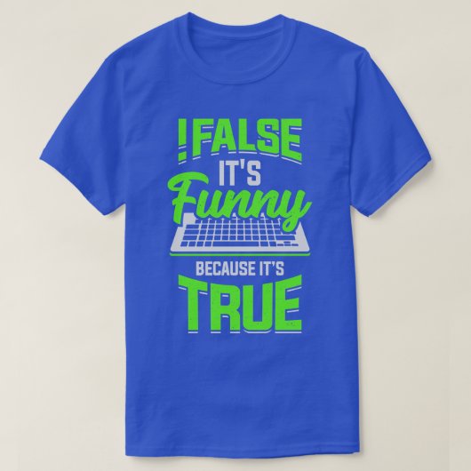 Lustiges Programmier-Codierungs-Programmierergesch T-Shirt (Design vorne)