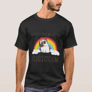 Lustiges Pug- und Einhorn-Geschenk, Pug-Shirts Sti T-Shirt