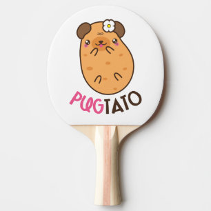 Lustiges Pugtato Tischtennis Schläger