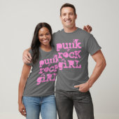 Lustiges Punk Rock Mädchen T-Shirt (Unisex)