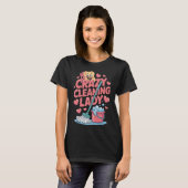 Lustiges Putzfrau T-Shirt (Vorne ganz)