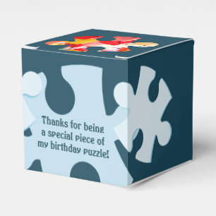 Lustiges Puzzle Kinder Geburtstag Danke Würfel Geschenkschachtel