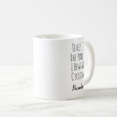Lustiges Radfahren Kaffeetasse (VorderseiteRechts)