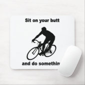 Lustiges Radfahren Mousepad (Mit Mouse)