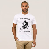 lustiges Radfahren T-Shirt (Vorne ganz)