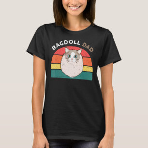 Lustiges Ragdoll-Katze-Shirt Ragdoll-Katze-Vater B T-Shirt