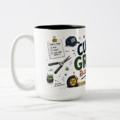 Lustiges Rasengeschenk Tasse mit Spruch (Links)