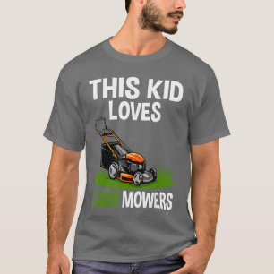 Lustiges Rasenmähen für Rasenmäher Farmgartenbau v T-Shirt