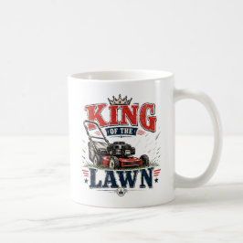 Lustiges Rasentraktor-Vater-Tassendesign Kaffeetasse
