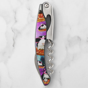 Lustiges Raummeerschweinchen Kellnermesser