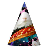 Lustiges Raummeerschweinchen Partyhütchen (Links)