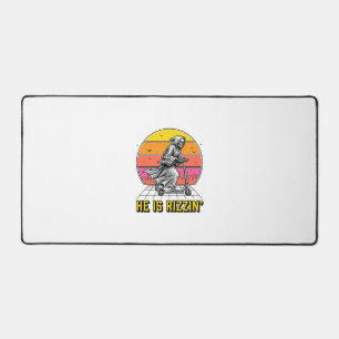 Lustiges Reaper Scooter Vintage Sonnenuntergang Sh Schreibtischunterlage