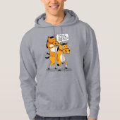 Lustiges Reiten-Pferd Hoodie (Vorderseite)