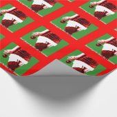 Lustiges Ren Geschenkpapier (Ecke)