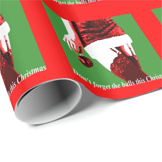 Lustiges Ren Geschenkpapier (Rolleneckpunkt)