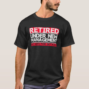 Lustiges Rentendesign Männer Papa Ruhestandsparty T-Shirt