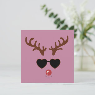 Lustiges Rentier Weihnachten Winter Familie Süßes 