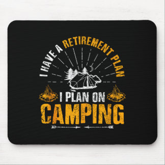 Lustiges Rentner-Geschenk für Camper, Zitat für Ou Mousepad