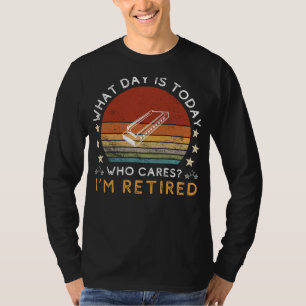 Lustiges Rentner-Harmonika-T-Shirt - Wen kümmert's T-Shirt