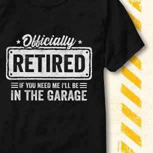 Lustiges Rentner Zitat Garage Autos Offiziell Im R T-Shirt