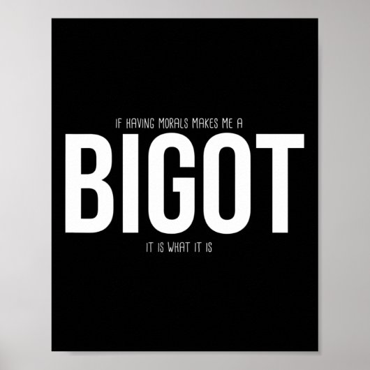 Lustiges republikanisches konservatives Geschenk B Poster (Vorne)