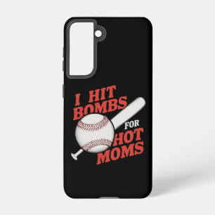 Lustiges Retro-Baseball Ich Schlage Bomben Für Hei Samsung Galaxy Hülle
