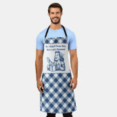 Lustiges Retro-Hausfrauenschürze Kochhumor Schürze (Getragen)