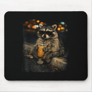 Lustiges Retro-Kleeblatt bruh 6 7 Meme Glücks-Cart Mousepad