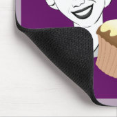 Lustiges Retro Mama-Sprichwort Mousepad (Ecke)
