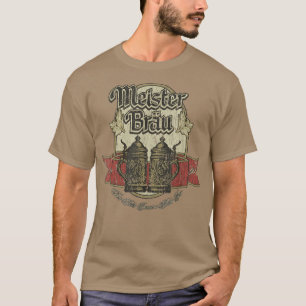 Lustiges Retro Meister Brau 1891 Bier Vintage Herr T-Shirt